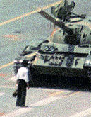 L'homme au tank de la Place Tiananmen